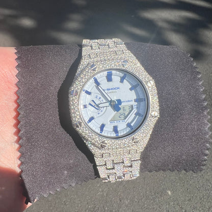 Full White Face VVS1 Casio Oak