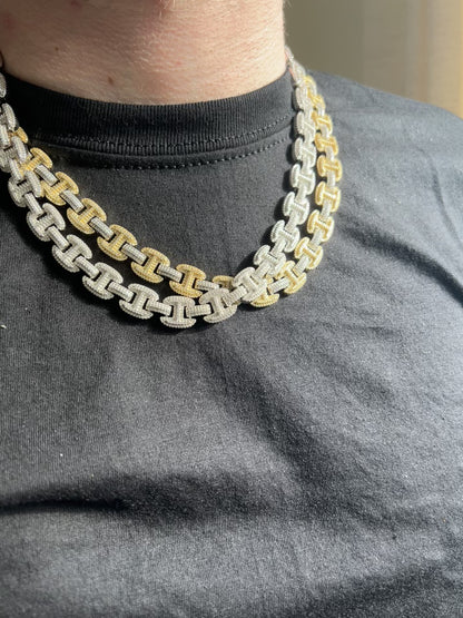 9MM Moissanite Custom Link Cuban