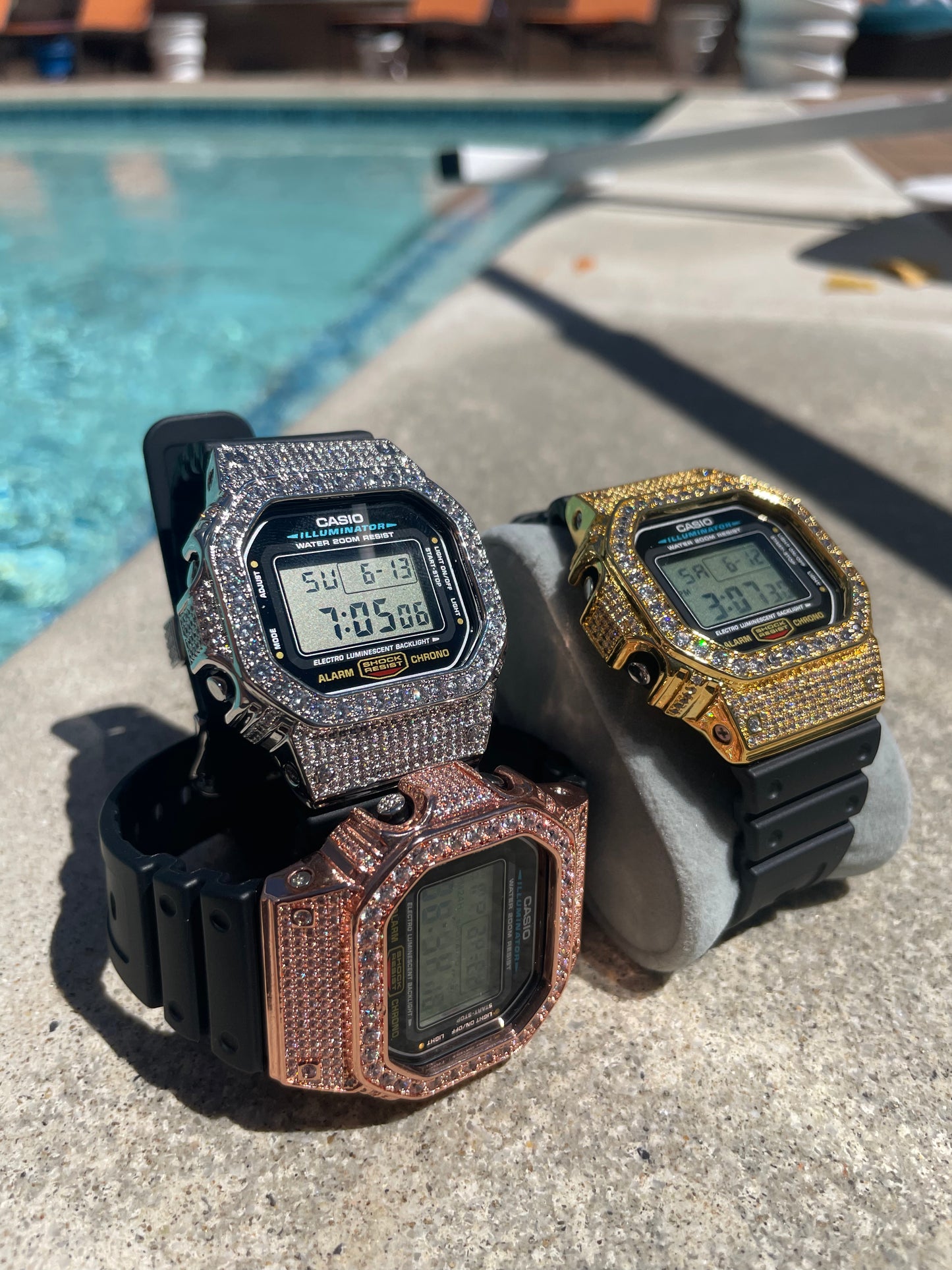 Dw5600 Moissanite Watch - TheShopIceStore.com