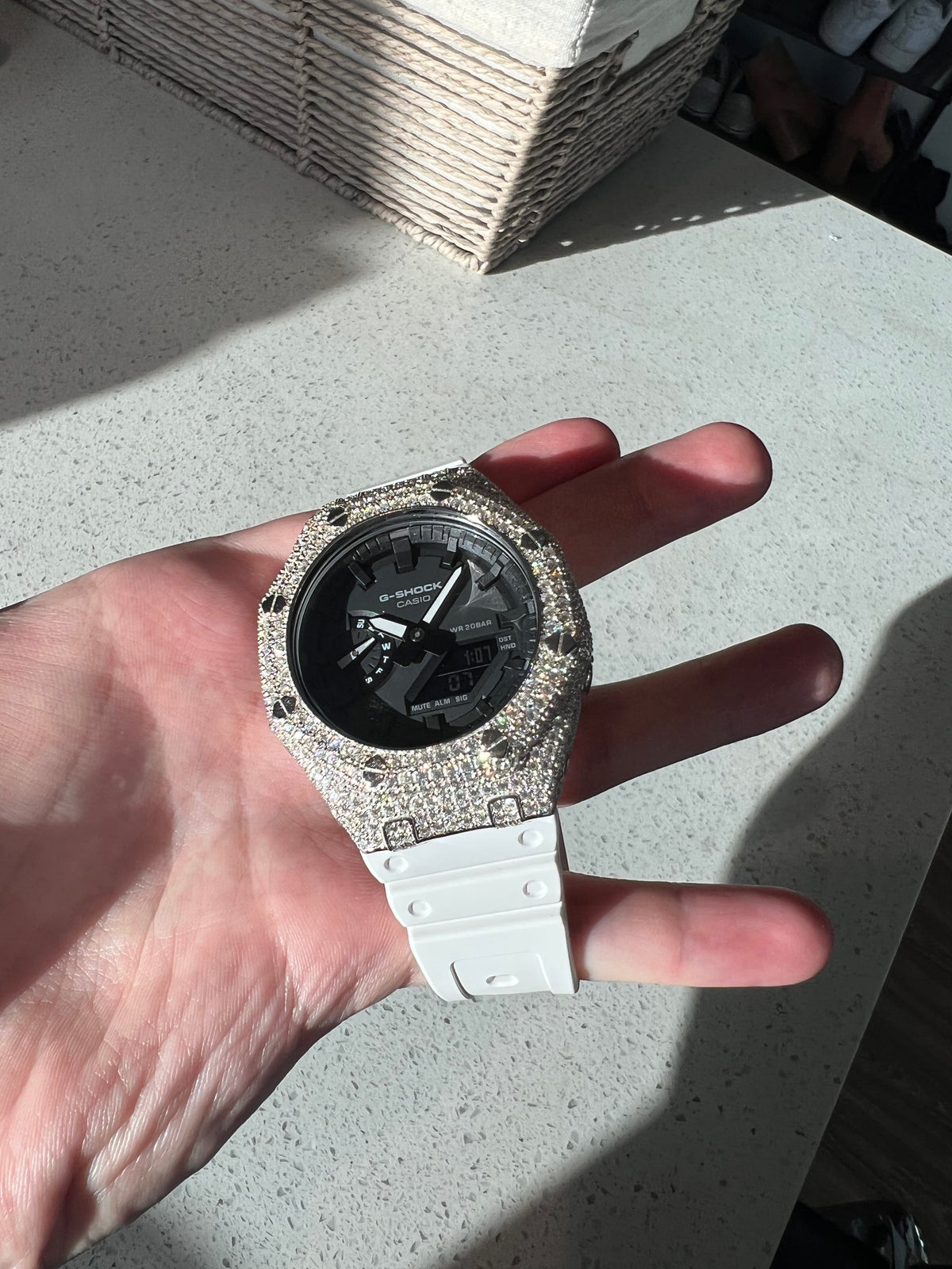 VVS1 MOISSANITE CASIO OAK - TheShopIceStore.com
