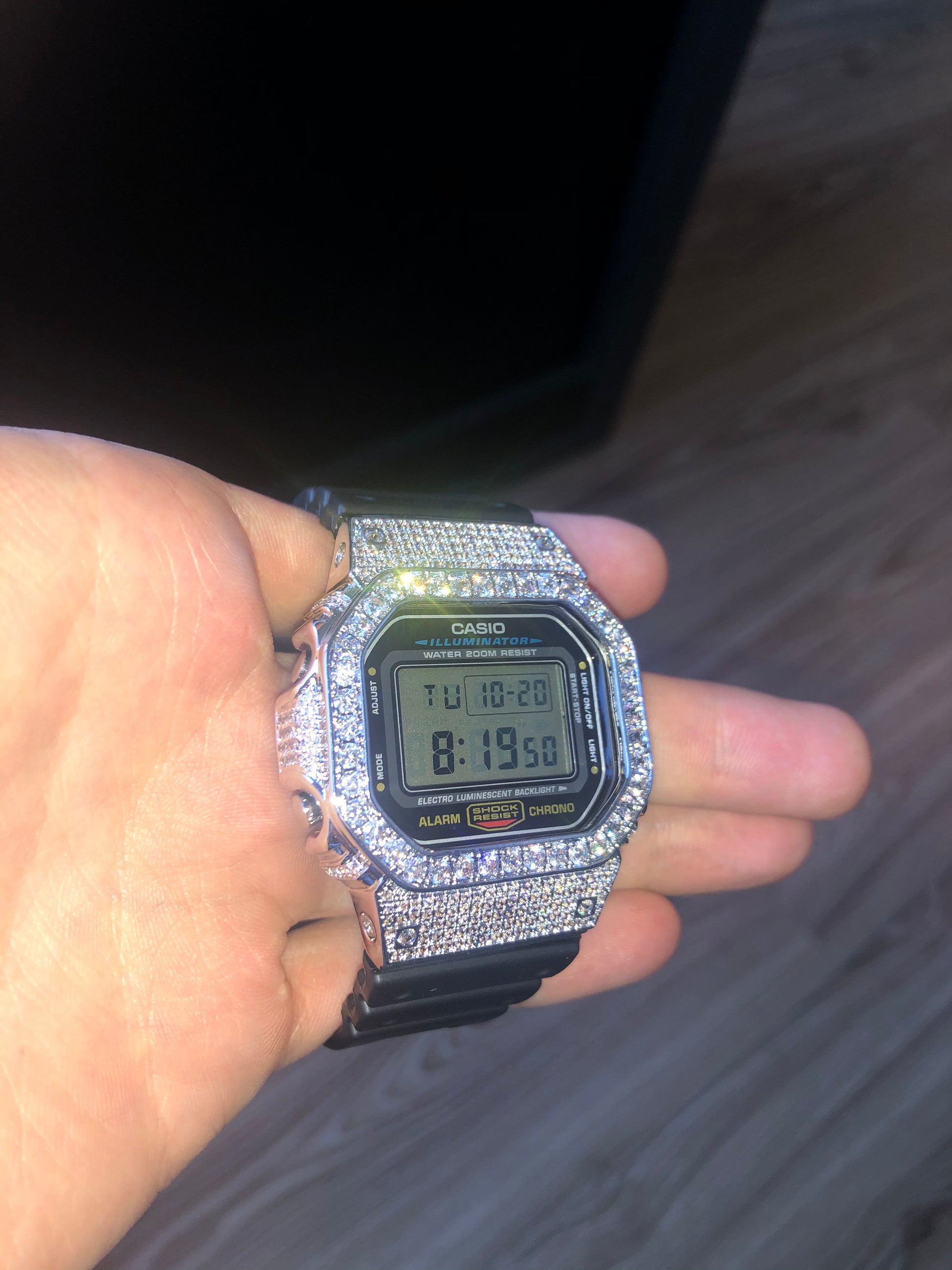 Dw5600 Moissanite Watch - TheShopIceStore.com