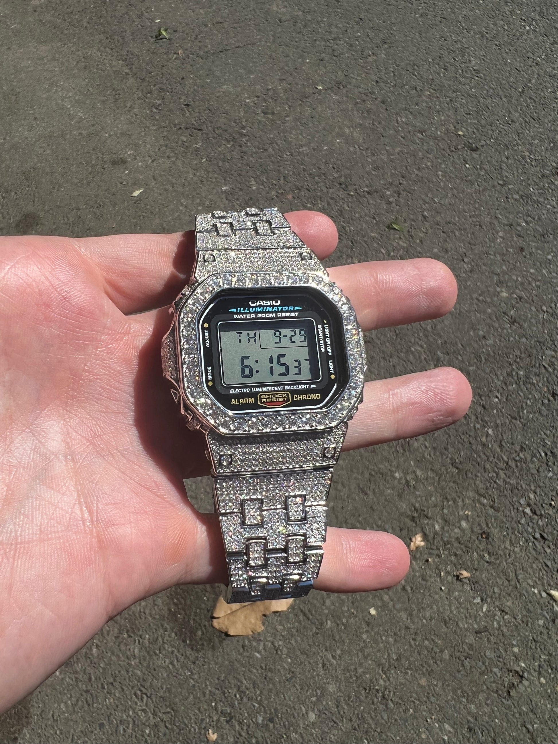 Dw5600 Moissanite Watch - TheShopIceStore.com