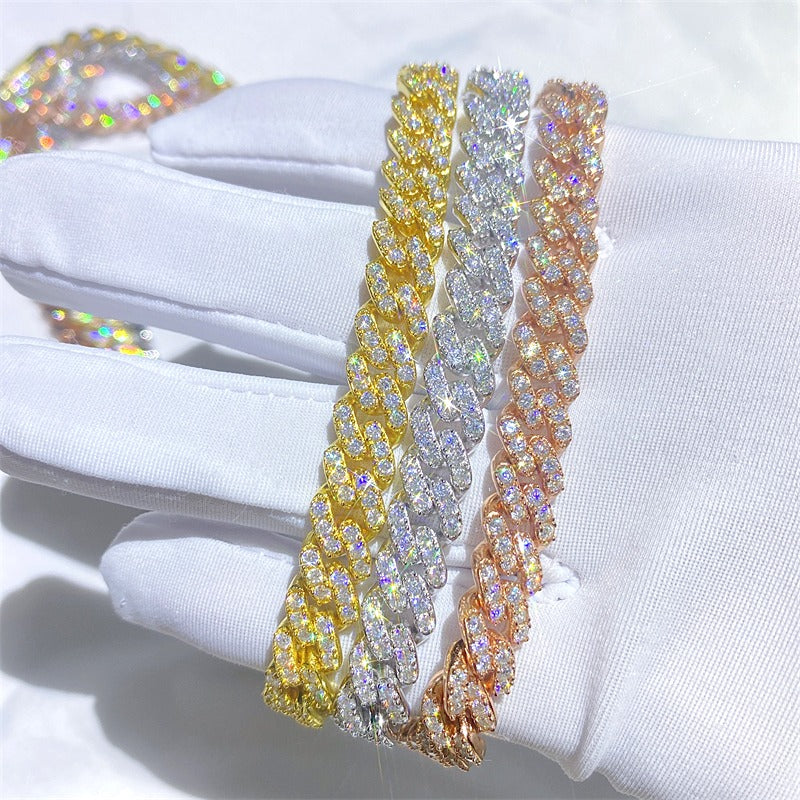 8MM VVS1 MOISSANITE CUBANS - TheShopIceStore.com
