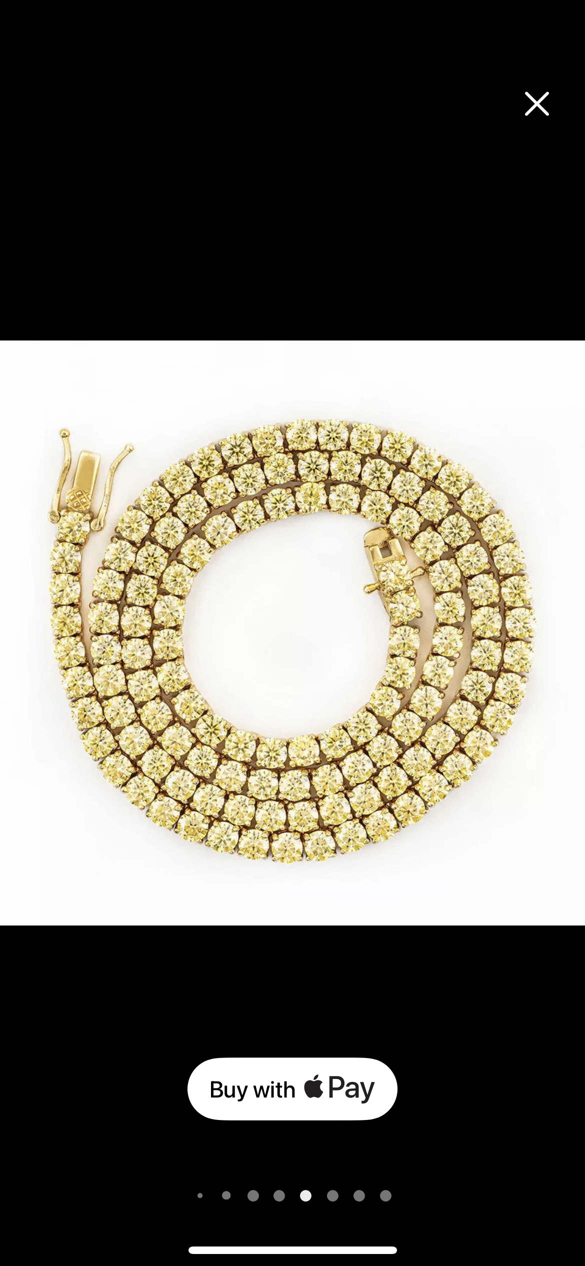 Canary Moissanite Tennis Chain - TheShopIceStore.com