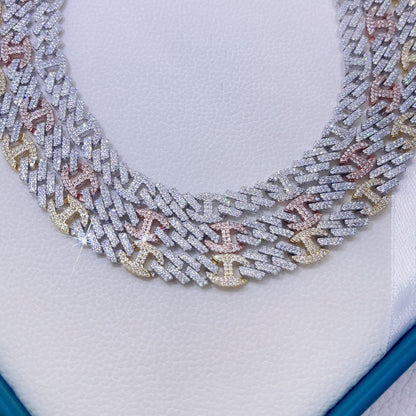 7MM Moissanite Custom Link Cuban - TheShopIceStore.com