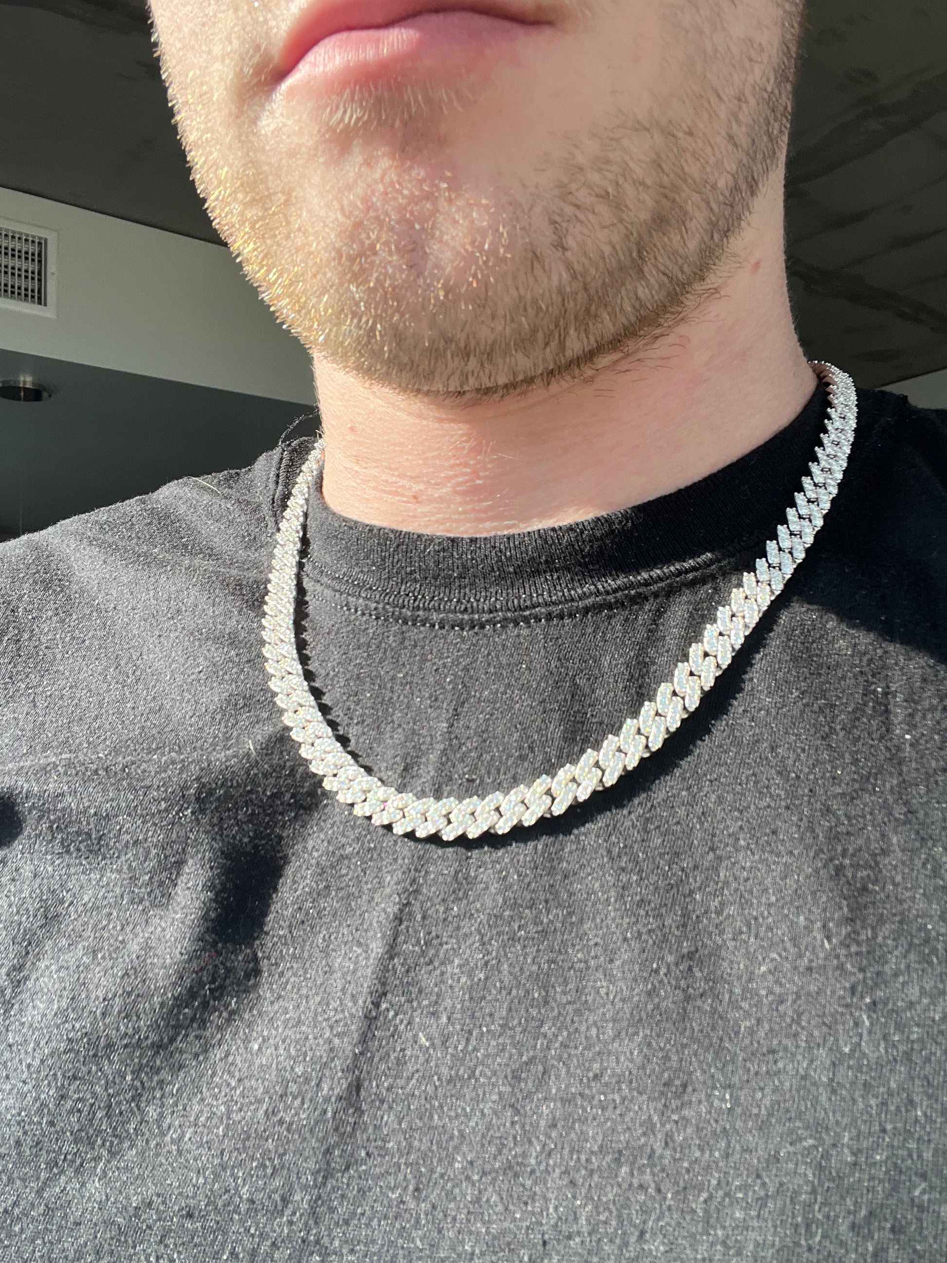 8MM VVS1 MOISSANITE CUBANS - TheShopIceStore.com