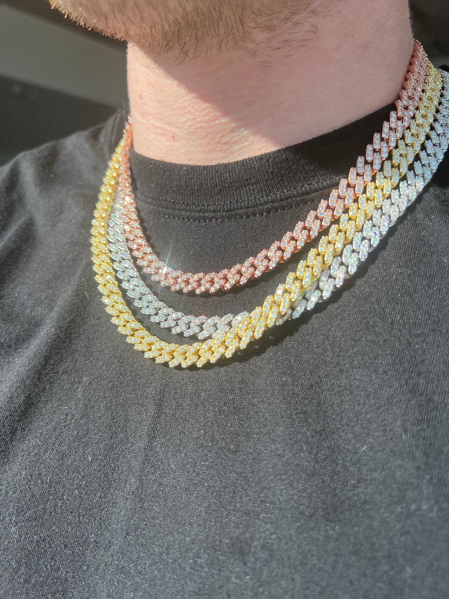 8MM VVS1 MOISSANITE CUBANS - TheShopIceStore.com