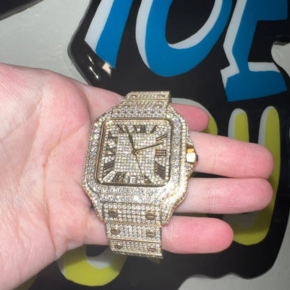 Moissanite Automatic Watches Flooded