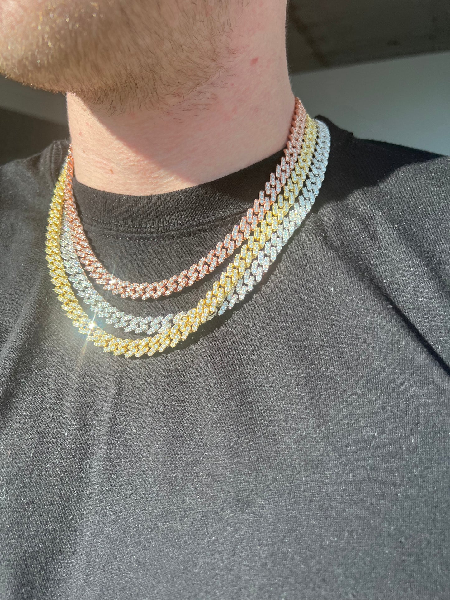 8MM VVS1 MOISSANITE CUBANS - TheShopIceStore.com