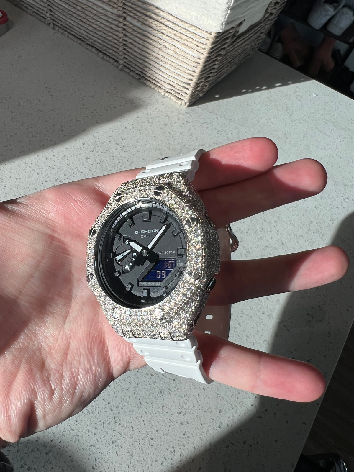 VVS1 MOISSANITE CASIO OAK - TheShopIceStore.com